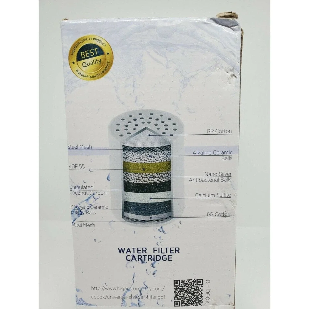 10 stage Universal Shower water filter bigar new
